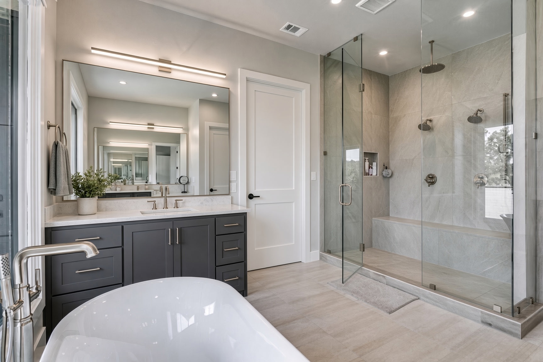 Custom Master Bath Suite Remodeling